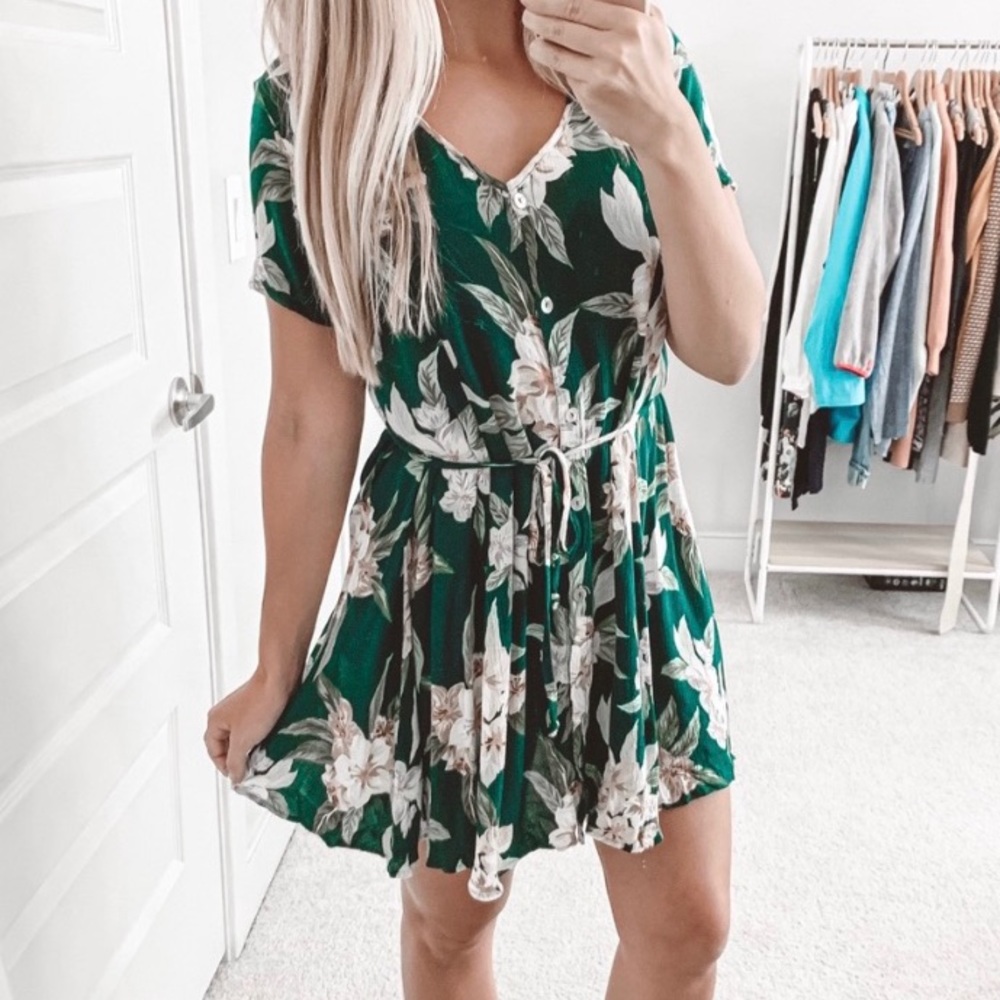 Show Me Your Mumu Bennet Babydoll Dress Cloud